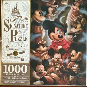 Disney Gallery Park Series - Mickey Mouse Through the Years.  1000 pieces